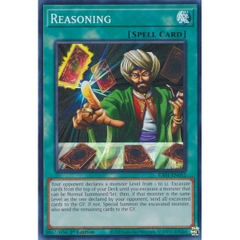 [ Bài Yugioh Chính Hãng ] Reasoning - RA01-EN052 - Super Rare