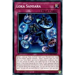 [ Bài Yugioh Chính Hãng ] Loka Samsara - AGOV-EN073 - Common 1st Edition