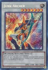 [ Bài Yugioh Chính Hãng ]Junk Archer - BLMR-EN073 - Secret Rare 1st Edition