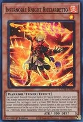 [ Bài Yugioh Chính Hãng ] Infernoble Knight Ricciardetto - DUNE-EN013 - Super Rare 1st Edition