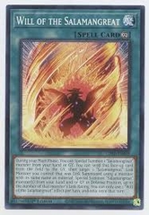 [ Bài Yugioh Chính Hãng ] Will of the Salamangreat - LD10-EN049 - Common 1st Edition