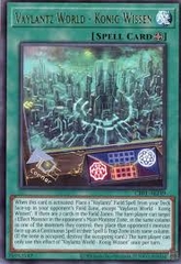 [ Bài Yugioh Chính Hãng ] CR01-AE149 Vaylantz World - Konig Wissen