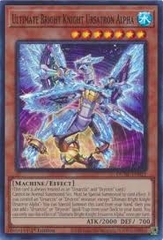 [ Bài Yugioh Chính Hãng ] Ultimate Bright Knight Ursatron Alpha - DUNE-EN021 - Super Rare 1st Edition