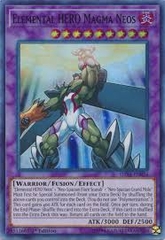 [ Bài Yugioh Chính Hãng ] Elemental HERO Magma Neos - SHVA-EN034 - Super Rare 1st Edition
