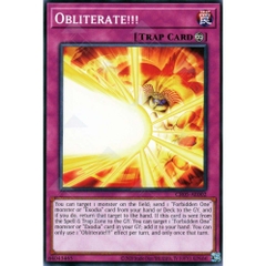 [ Bài Yugioh Chính Hãng ] CR05-AE002 Obliterate!!! - Common