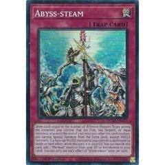 [ Bài Yugioh Chính Hãng ] Abyss-steam - SUDA-EN077 - Super Rare 1st Edition
