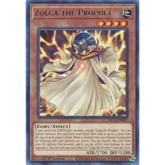 [ Bài Yugioh Chính Hãng ] Zolga the Prophet - KICO-EN012 - Rare 1st Edition