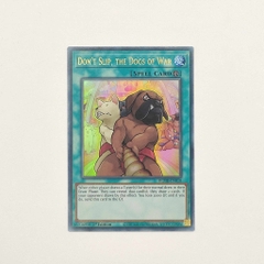 [ Bài Yugioh Chính Hãng ] Don't Slip, the Dogs of War - BLMR-EN010 - Ultra Rare 1st Edition