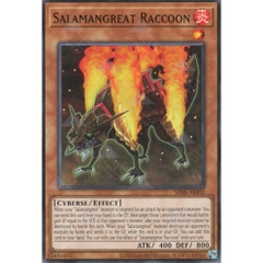 [ Bài Yugioh Chính Hãng ] SDSS-AE002 Salamangreat Raccoon - Common