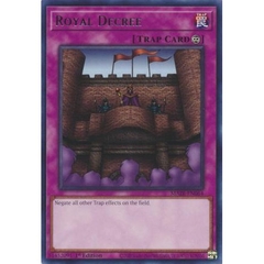[ Bài Yugioh Chính Hãng ] Royal Decree - MAZE-EN064 - Rare 1st Edition