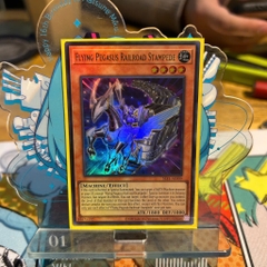 [ Bài Yugioh Chính Hãng ] SLF1-AE009 Flying Pegasus Railroad Stampede - Ultra Rare