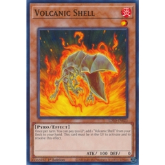 [ Bài Yugioh Chính Hãng ] Volcanic Shell - LD10-EN025 - Common 1st Edition
