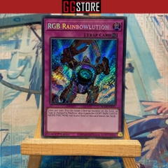 [ Bài Yugioh Chính Hãng ]RGB Rainbowlution - BLMR-EN011 - Secret Rare 1st Edition
