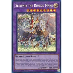 [ Bài Yugioh Chính Hãng ] Sleipnir the Runick Mane - MP24-EN096 - Prismatic Secret Rare 1st Edition
