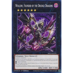 [ Bài Yugioh Chính Hãng ] Wollow, Founder of the Drudge Dragons - MP23-EN191 - Common 1st Edition