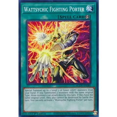 [ Bài Yugioh Chính Hãng ] Wattsychic Fighting Porter - AGOV-EN085 - Common 1st Edition
