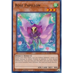 [ Bài Yugioh Chính Hãng ] Rose Papillon - AGOV-EN093 - Common 1st Edition