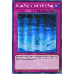 [ Bài Yugioh Chính Hãng ] Armor Ninjitsu Art of Rust Mist - SHVA-EN030 - Super Rare 1st Edition