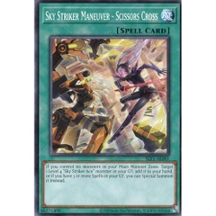 [ Bài Yugioh Chính Hãng ] SLF1-AE061 Sky Striker Maneuver - Scissors Cross - Common