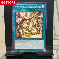 [ Bài Yugioh Chính Hãng ] Secret Village of the Spellcasters - Common - SDID-AE030