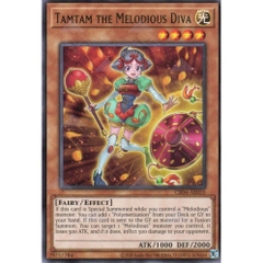 [ Bài Yugioh Chính Hãng ] CR04-AE035 Tamtam the Melodious Diva - Rare