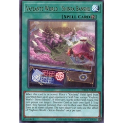 [ Bài Yugioh Chính Hãng ] CR01-AE148 Vaylantz World - Shinra Bansho