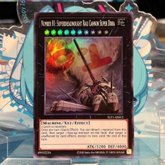 [ Bài Yugioh Chính Hãng ] SLF1-AE012 Number 81: Superdreadnought Rail Cannon Super Dora - Super Rare