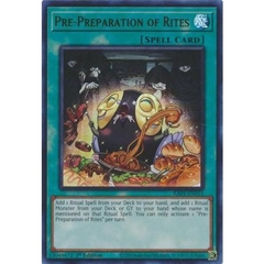 [ Bài Yugioh Chính Hãng ] Pre-Preparation of Rites - RA01-EN055 - Ultra Rare