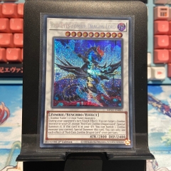[ UK ] [ Bài Yugioh Chính Hãng ] Red-Eyes Zombie Dragon Lord - MP23-EN083 - Prismatic Secret Rare 1st Edition