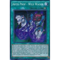 [ Bài Yugioh Chính Hãng ] Abyss Prop - Wild Wagon - DESO-EN026 - Super Rare 1st Edition