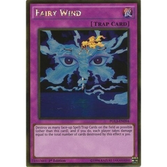 [ Bài Yugioh Chính Hãng ] Fairy Wind - PGL3-EN094 - Gold Rare 1st Edition