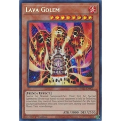 [ Bài Yugioh Chính Hãng ] Lava Golem - RA01-EN001 - Secret Rare