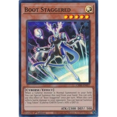 [ Bài Yugioh Chính Hãng ] Boot Staggered - CRBR-EN057 - 1st Edition