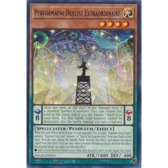 [ Bài Yugioh Chính Hãng ] Performapal Duelist Extraordinaire - MAZE-EN024 - Rare 1st Edition