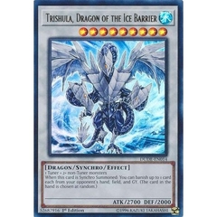 [ Bài Yugioh Chính Hãng ] Trishula, Dragon of the Ice Barrier - DUDE-EN014 - Ultra Rare 1st Edition