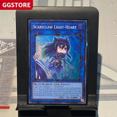 [ Bài Yugioh Chính Hãng ] CR01-AE058 Scareclaw Light-Heart (SR)