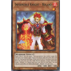 [ Bài Yugioh Chính Hãng ] CR01-AE076 Infernoble Knight - Roland