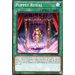 [ Bài Yugioh Chính Hãng ] CR05-AE024 Puppet Ritual - Common