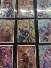 [Thẻ Nhân Phẩm Custom]  Thẻ Bo Góc Anime Hình Nhân Vật Genshin Impact Chất Lượng Cao