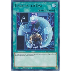 [ Bài Yugioh Chính Hãng ] Unexpected Dai - KICO-EN055 - Rare 1st Edition