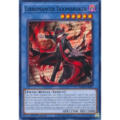 [ Bài Yugioh Chính Hãng ] Libromancer Doombroker - MP23-EN047 - Common 1st Edition