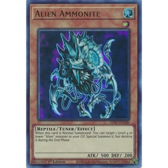[ Bài Yugioh Chính Hãng ] Alien Ammonite - GFP2-EN100 - Ultra Rare 1st Edition