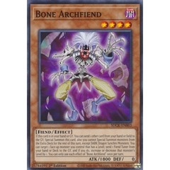 [ Bài Yugioh Chính Hãng ] Bone Archfiend - SDCK-EN003 - Common 1st Edition