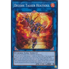 [ Bài Yugioh Chính Hãng ] Decode Talker Heatsoul - RA01-EN048 - Super Rare