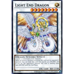 [ Bài Yugioh Chính Hãng ] CR05-AE033 Light End Dragon - Common