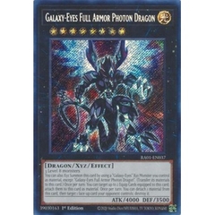 [ Bài Yugioh Chính Hãng ] Galaxy-Eyes Full Armor Photon Dragon - RA01-EN037 - Secret Rare