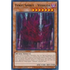 [ Bài Yugioh Chính Hãng ] Tenyi Spirit - Vishuda - CRBR-EN054 - Rare 1st Edition