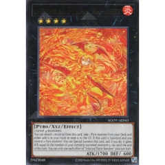 [ Bài Yugioh Chính Hãng ] Infernal Flame Banshee - AGOV-AE043 - Rare
