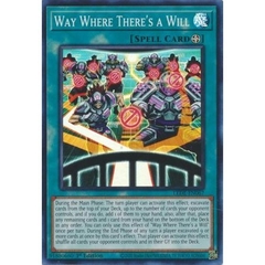 [ Bài Yugioh Chính Hãng ] Way Where There's a Will - LEDE-EN067 - Super Rare 1st Edition