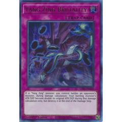 [ Bài Yugioh Chính Hãng ] Yang Zing Brutality - GFP2-EN169 - Ultra Rare 1st Edition